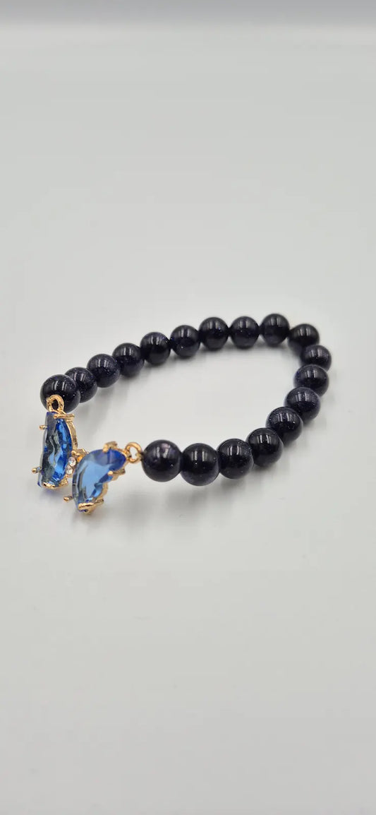 Dark Gold Stone Bracelet