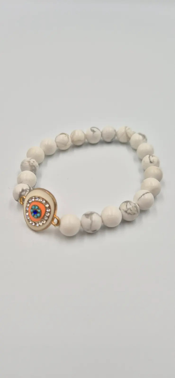 White Agate Bracelet