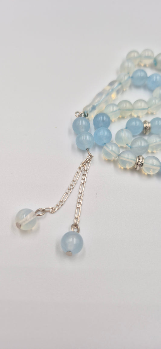 Moonstone - 33 Beads Mesbah