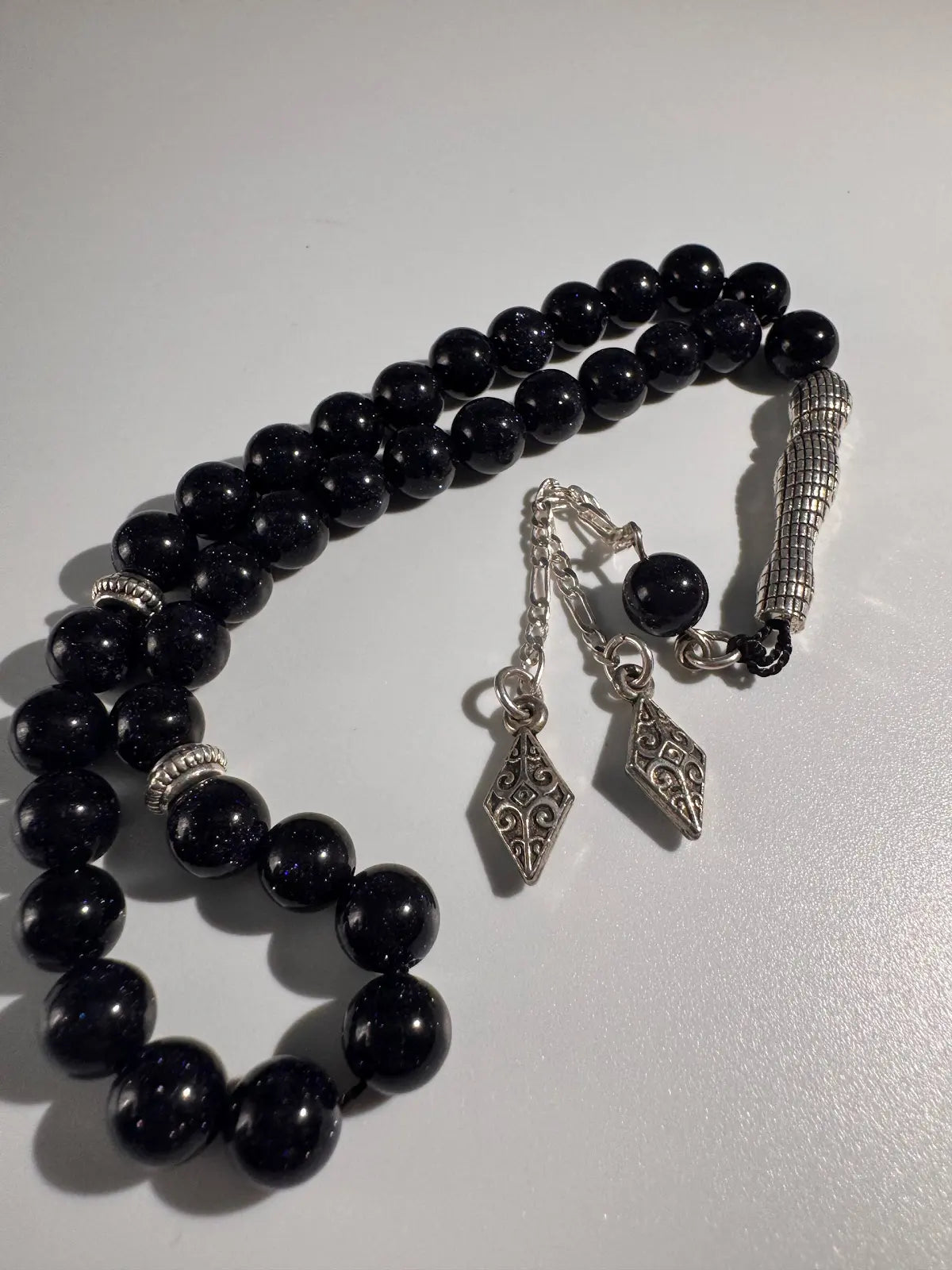 Dark Goldstone - 33 Beads Mesbah