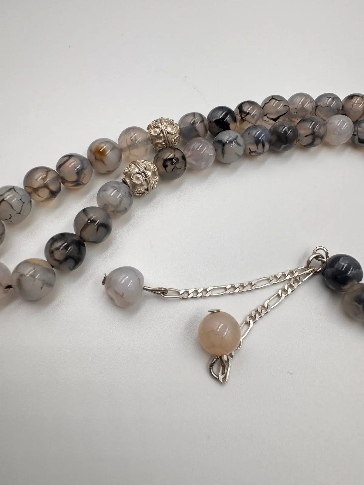 Stone Agate - 33 Beads Mesbah