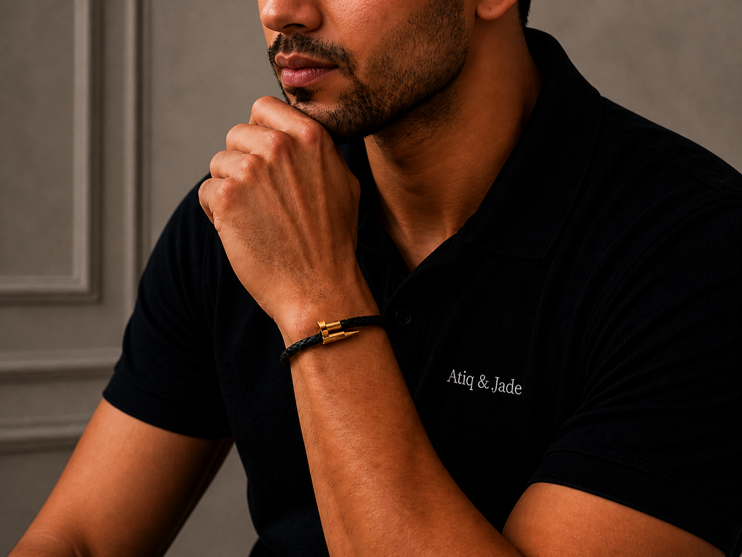 leather bracelet men Dubai أسورة جلدية رجالي دبي