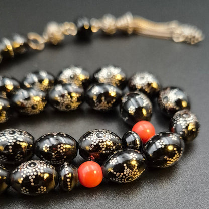 The Thousand Eyes Genuine Yeser Silver Crafted - 33 Beads