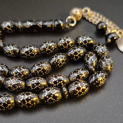 The Honeycomb Yeser Silver Crafted - 33 Beads
