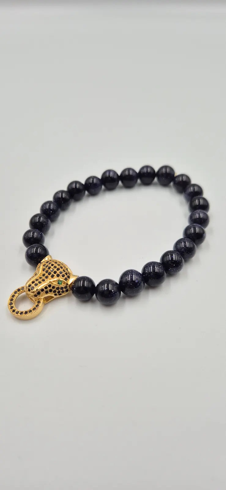 Dark Gold Stone Bracelet