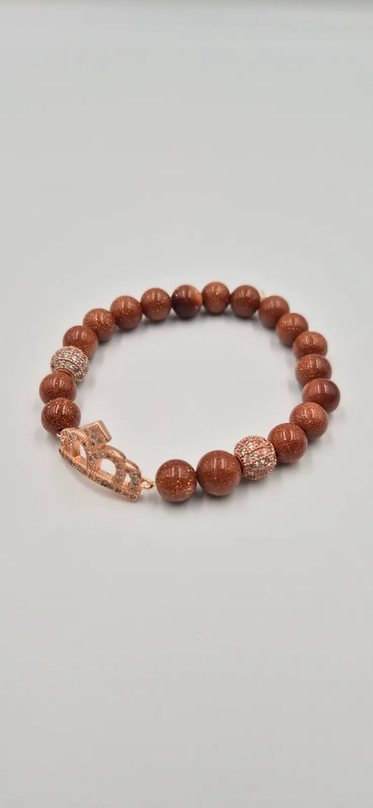 Brown Goldstone Bracelet