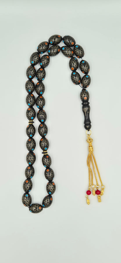 The Royal Mosaic Cascade Kuka - 33 Beads Mesbah