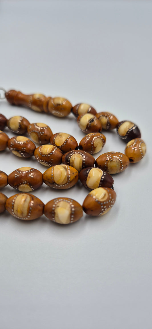 Desert Moon Narjil - 33 Beads Mesbah