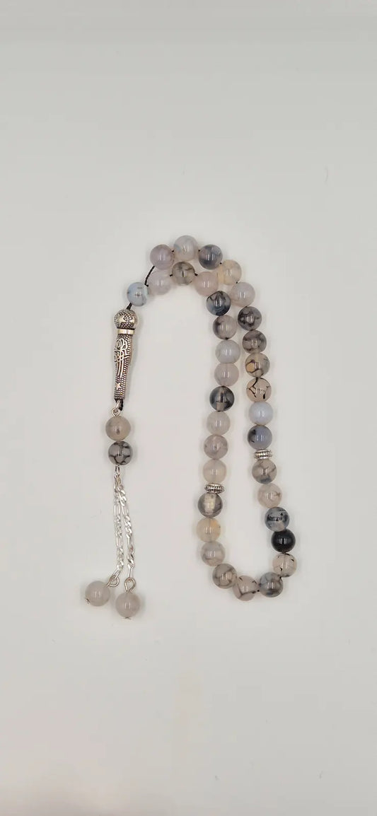 Stone Agate - 33 Beads Mesbah