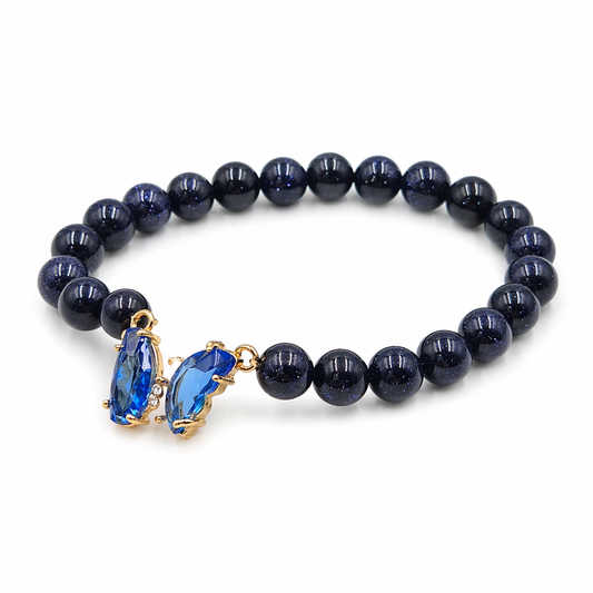 Dark Gold Stone Bracelet