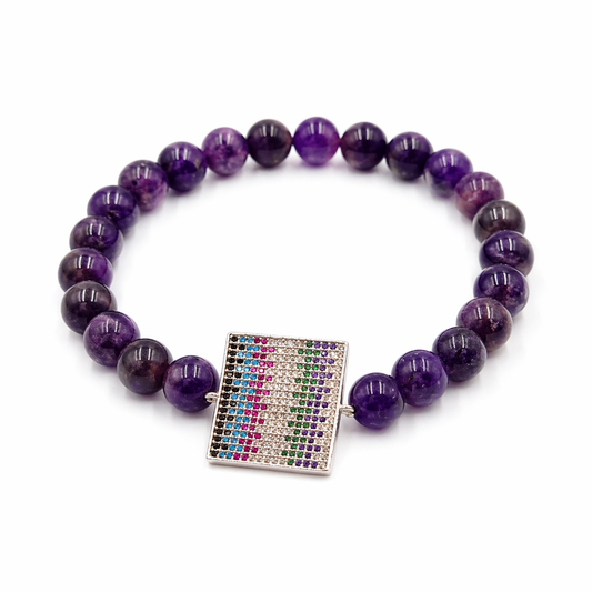 Amethyst Stone Bracelet