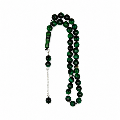 Atiq and Jade Green Tiger Eye Gemstone