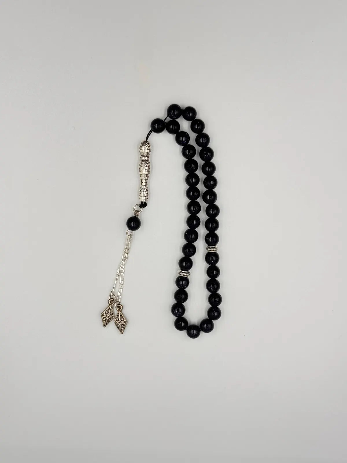 Dark Goldstone - 33 Beads Mesbah