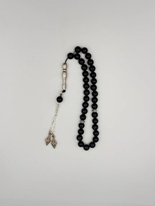 Dark Goldstone - 33 Beads Mesbah