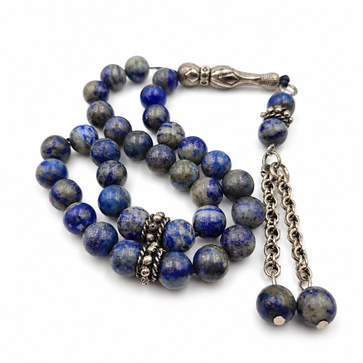 lapis tone beads