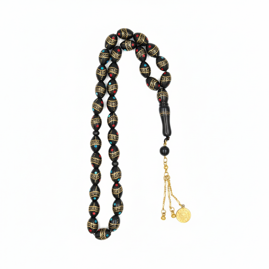 Mesbah Kuka copper craft hand made silver chain gold plated