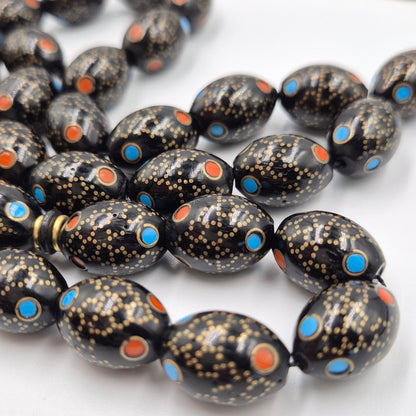 Mesbah copper crafted with fairouz and coral