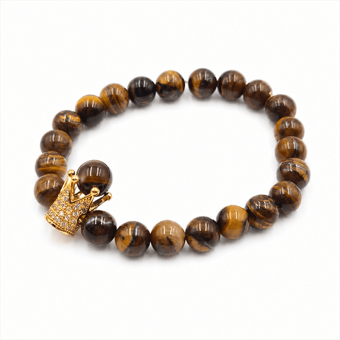 Tiger Eye beaded gemstone bracelet Abu Dhabi