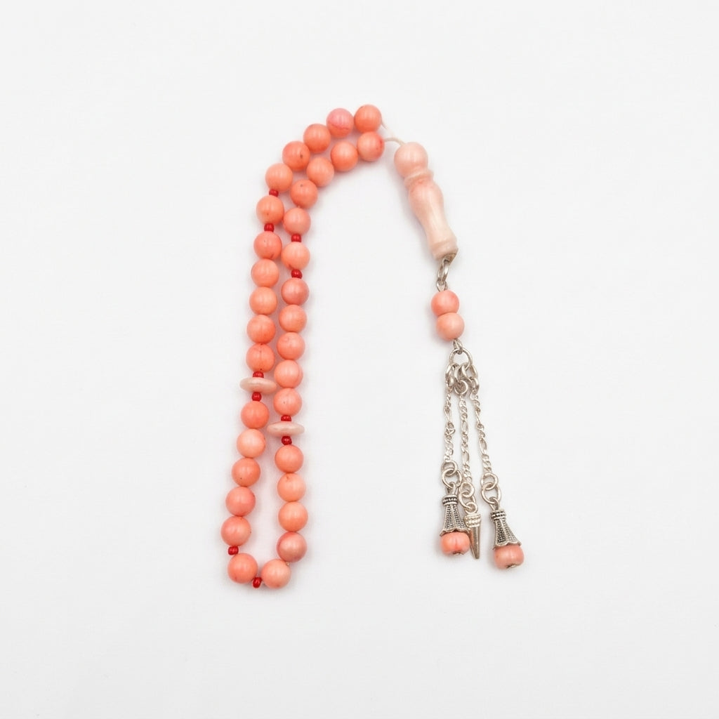 Natural Coral beads - Atiq and Jade