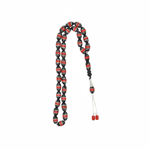 The Crimson Horizon Kuka Silver Crafted Mesbah