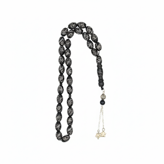 Black Kuka Silver Crafted Mesbah